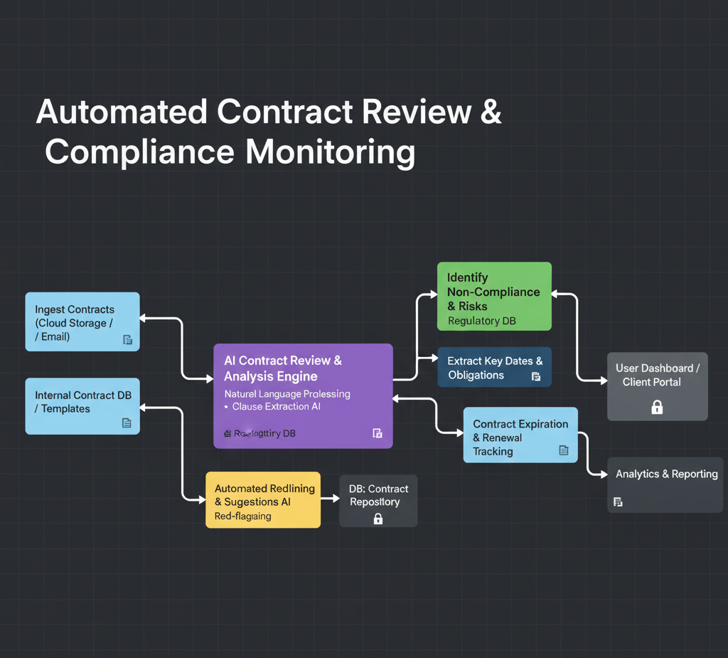  Automated Contract Review & Compliance Monitoring.